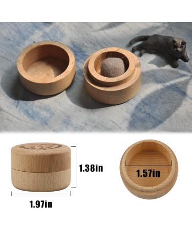Wooden Pet Memorial Box Carved Souvenir Box Fur Keep Sake Gift For Lost Pet (Box) - Buy Online on GoSupps.com
