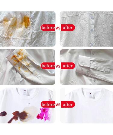 Active Enzymatic Laundry Cleaning Active Enzyme Clothing Stain Remover Garment Stubborn Stain Cleaner Oil Remover Clothing Quick Laundry Dry Cleaner Stain Remover for Clothes 150ML - Buy Online on GoSupps.com