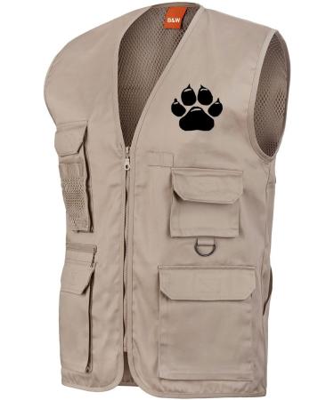 Bimaxx Dog Sports Vest | Premium Training Vest for Dog Walkers | Stylish Beige Design - Buy Online on GoSupps.com