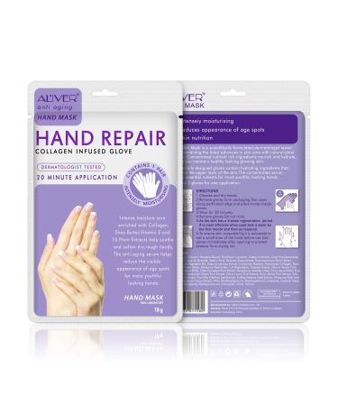 Hands Moisturizing Gloves - 4 Pairs | Repair Dry Cracked Skin & Spa Hand Mask | Deep Moisturizing Hand Cream Treatment - Buy Online on GoSupps.com