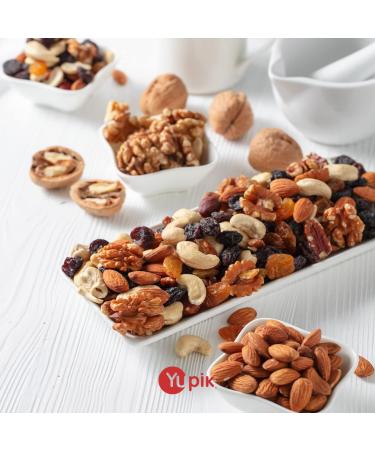 Yupik Salted Mix Nuts Peanuts Almonds Brazil Nuts & Cashews 1Kg Salted 1 kg (Pack of 1) - Buy Online on GoSupps.com