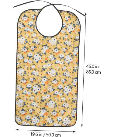 5pcs Elderly Bib Adult Eating Bibs Folding Clothing Protector Apron for Men Elders Bibs Adult Smock Drool Bibs Adult Bibs for Women Clothes Protective Case Polyester Man/175 - Buy Online on GoSupps.com