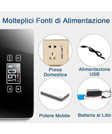 Medication Fridge Insulin Cool Box Electric Cooler Portable Travel Box Thermostat 2-8 Degrees With Insulin Interferon Growth Hormone Vaccine Eye Drops For Summer Travel Work Nobattery - Buy Online on GoSupps.com