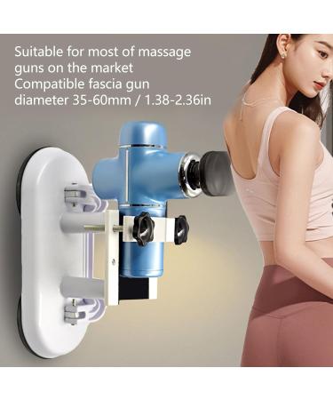 Wall-Mounted Massage Gun Holder | Easy Installation & Safe Assembly | Convenient & Versatile for Neck Arm & Back - Buy Online on GoSupps.com