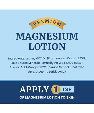 Nobi Nutrition Magnesium Lotion | Relieves Muscle Cramps & Soreness | Relaxation & Calming Support | Topical Magnesium Cream for Leg Cramps | Maximum Absorption | Soothing Rub with Shea Butter | 8 oz - Buy Online on GoSupps.com