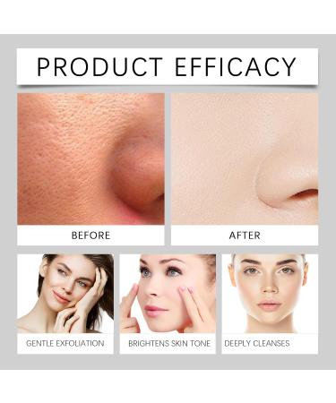 QGuoJie Gentle rice scrub solution black and white rice ampoule duo for face and body moisturizing pore reducer all skin types gentle peeling 100 ml white + Black Rice White+Black Rice - Buy Online on GoSupps.com