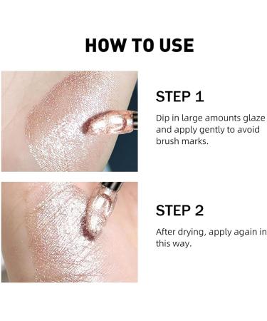 Shantou Yingji Lazy Liquid Lipstick Diamond Eyeshadow Long Lasting Glossy Shiny Liquid Eyeshadow Multichrome Eyeshadow Liquid Shimmering Double Eyeshadow and LipstickPink - Buy Online on GoSupps.com