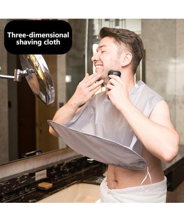 Beard Cape Hair Cutting Capes for Adult/Kids Washable Beard Trimmer Catcher Folding Beard Shaving Apron Bib Moustache Grooming Kit Umbrella Design Barber Salon Capefor - Buy Online on GoSupps.com