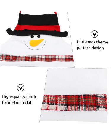 DOITOOL Christmas Apron Xmas Waitress Aprons Cooking Apron Santa Claus Outfit Xmas Kitchen Apron Holiday Apron Christmas Kitchen Apron Hair Cutting Cape Work Fabric At Home Decorations - Buy Online on GoSupps.com