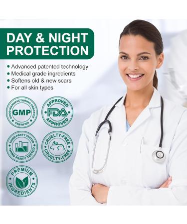 Scar Gel Cream - Advanced Treatment for Old & New Scars | Remove Scars from Face & Body - Surgical, C Section, Burn, Keloids | 50g - Buy Online on GoSupps.com