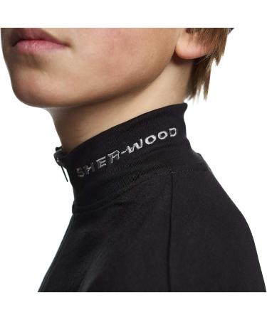 Sherwood One-Piece Functional Underwear for Kids - Long-Sleeved Zippered Winter Sweat Suit in Black (Size 164) - Ideal for Cold Weather - Buy Online on GoSupps.com