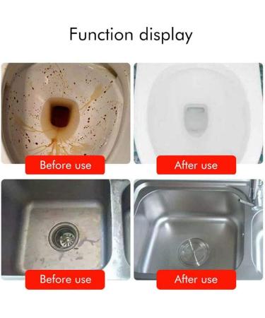 Pipe Dredge Deodorant Kitchen Toilet Bubble Bombs Bubble Bombs Fast Foaming Clean Powder Powerful Sink and Drain Cleaner - Buy Online on GoSupps.com