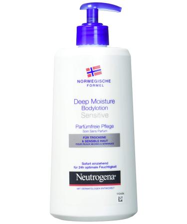 Neutrogena Norwegian Formula Deep Moisture Body Lotion Sensitive 400 ml