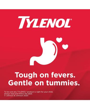 Tylenol Children's Medicine Fast Effective Relief of Fever & Pain 2-11 Years Grape Liquid Packaging May Vary 100mL 100 ml (Pack of 1) Grape Punch Liquid for Fever - Buy Online on GoSupps.com