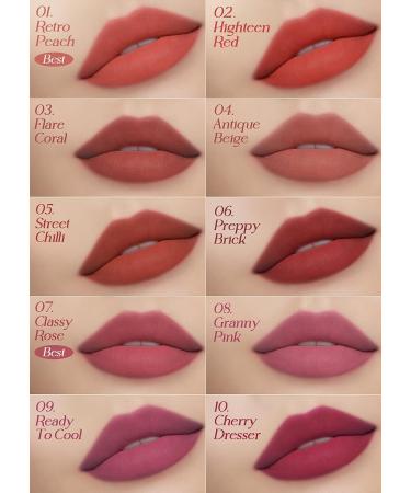I'M MEME Lip Stain - Matte Velvet Tint - Coachella Makeup | 05 Street Chill (Red) - 4mL - Buy Online on GoSupps.com