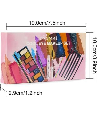 RoseFlower Makeup Kit for Women All in One Makeup Gift Set for Women and Teen Girl Full Makeup Kit with Eyeshadow Palette Mascara Eyeliner Pencil Eye Shadow Brush 141 - Buy Online on GoSupps.com
