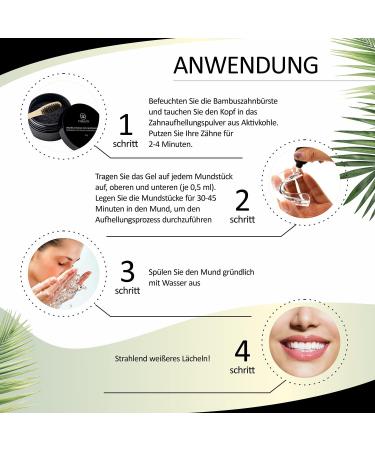 Shop P-Beauty High-Quality Tooth Whitening Set | Activated Carbon Technology for Home & Travel | Bio Teeth Whitening System - Buy Online on GoSupps.com