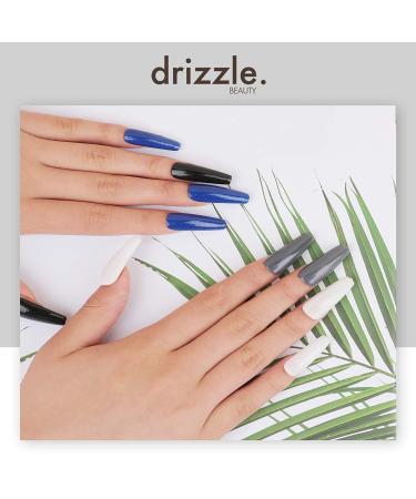 Dazzle with Drizzle Beauty Dipping Powder Nail Set - 6 Colors White, Black, Red with Tools | Perfect Gift for Women - Buy Online on GoSupps.com