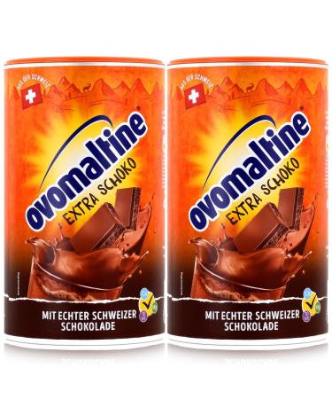 Boisson chocolat e Ovomaltine lot de 2 (2 x 450 g)