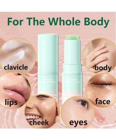 Wrinkle Bounce Multi Moisture Balm Stick - Reduce Wrinkles & Hydrate Face, Body & Hands - Mint Icy Feel - Women & Men - 1 Pack - Buy Online on GoSupps.com