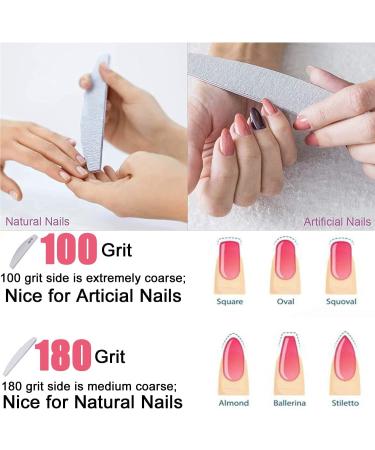 16pcs Nail File Buffer Kit - Coarse Nail Files & Colorful Nail Buffer Set for Manicure/Pedicure - Buy Online on GoSupps.com
