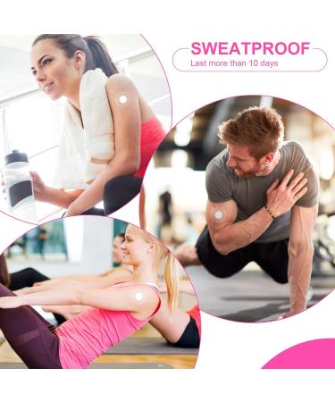 50 Waterproof Freestyle Libre Sensor Patches - Transparent No Glue Sports Plaster for Ultimate Protection - Buy Online on GoSupps.com