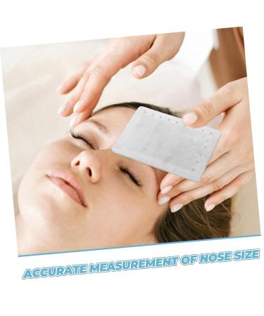 Mikinona Rhinoplasty Carving Board Metal Nasal Sculpting Board Double-sided Nose Carving Tool Nasal Measurement Device - Buy Online on GoSupps.com