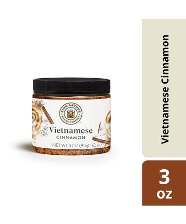 King Arthur Flour Vietnamese Cinnamon 3oz - Certified Kosher, Nut-Free - Buy Online on GoSupps.com