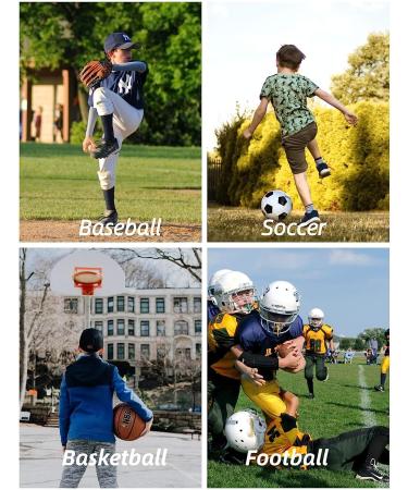 PRIESSEI Boys Compression Leggings Youth Sports Tights - Gray 7-8 - Buy Online on GoSupps.com