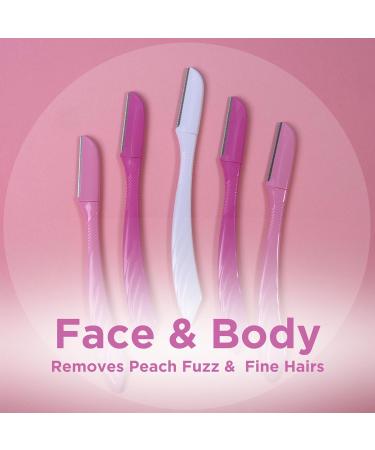 Wilkinson Sword Intuition Eyebrow Former - Facial Hair Trimmer & Dermaplaning Tool | 5 Disposable Razors Pack | Shop Internationally - Buy Online on GoSupps.com