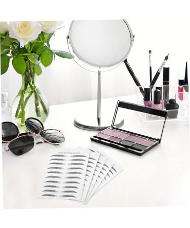 MAGICLULU 30 Sheets Imitation Eco Eyebrow Sticker Ladies Brow 3d Eyebrow Lines Transfer Stickers Cosmetic - Buy Online on GoSupps.com