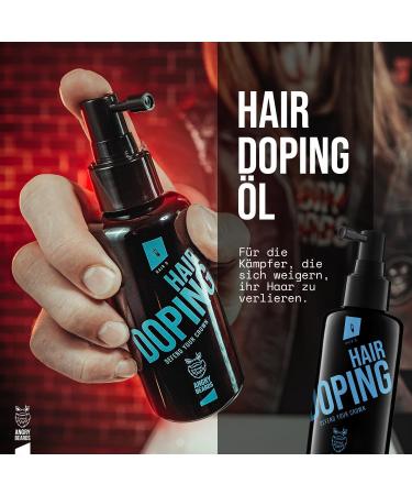 Angry Beards Doping hair growth serum to promote hair growth contains biotin caffeine and natural oils airless pump bottle for maximum freshness hair care for men 100 ml - Buy Online on GoSupps.com