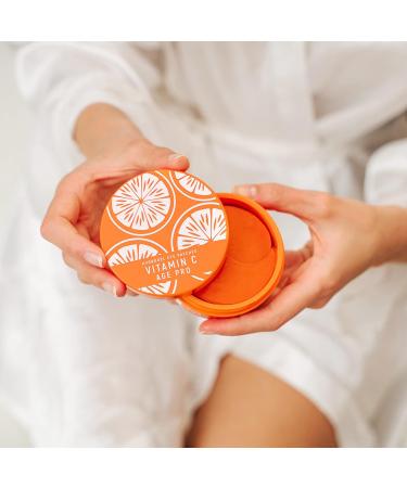 Victoria Beauty 60 Pads Eye Patches with Vitamin C - Brightening Under Eye Cooling Pads for Dark Circles | International Shipping - Buy Online on GoSupps.com
