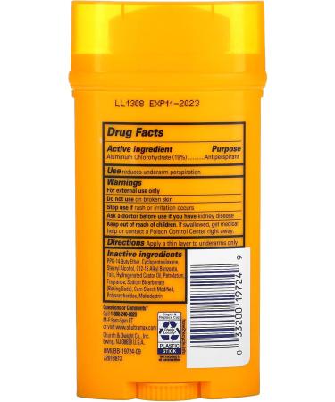 Arm & Hammer Advanced Sweat Control Fresh 2.6oz - Buy Online on GoSupps.com