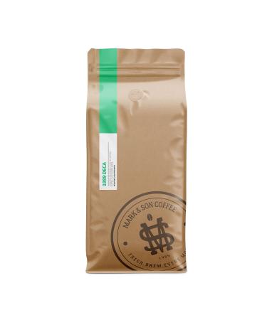 MARK&SON Coffee Premium Arabica Whole Beans 1 KG (Decaf)