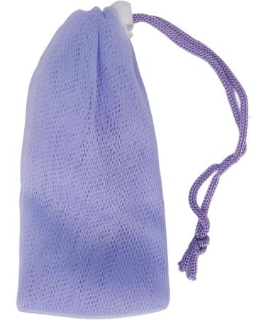 Sac de Sac de Poche Savon en Filet en Maille Exfoliant avec Cordon Cordon - 5pcs Purple Moussant Filet pour le Nettoyage du Visage et du Corps - Soft PE Mesh Saver pour la Maison et les - Buy Online on GoSupps.com