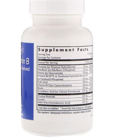 Allergy Research Group Super Vitamin B Complex - 120 Vegetarian Capsules for Optimal Wellness - Buy Online on GoSupps.com