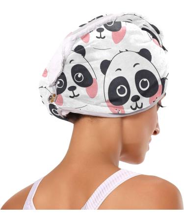 Buy Clever Pandas Hair Towel 2 Pack | Super Absorbent Quick Dry Hair Turbans for Women & Girls - International Shipping - Buy Online on GoSupps.com