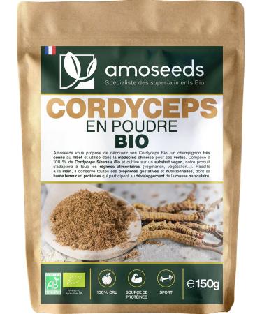 Cordyceps Organic Powder 150G | Superior Quality | Anti-Fatigue Anti-Stress Energy Immunity