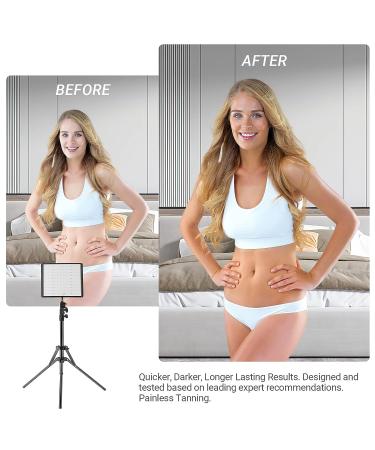 Adjustable Tan-ning Lamp with Stand for Home Use | Salon-Quality Glow - Buy Online on GoSupps.com