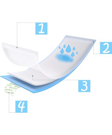 Akuku Maternity Postpartum Pads - Comfort & Protection for New Moms | 10 Count - Buy Online on GoSupps.com