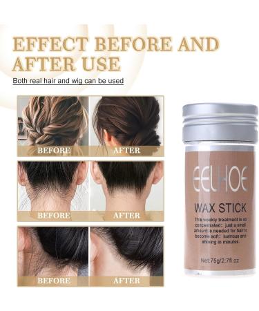 Hair Wax Stick For Wigs Professional Hair Wax Stick Gel Cream Non-Greasy Hair Wax Stick For Men Women Hair Texturizer Stick Hair Smoothing Hair Defining Wax Stick Hair Sculpting Stick - Buy Online on GoSupps.com