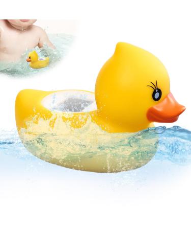 Molbory bath thermometer baby digital bath thermometer with LED touchscreen duck bath thermometer for children & baby to measure the water temperature and play in the bathroom