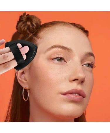 Cosmetic Applicator - Thin Brushes with Sponge Tip and High Makeup Brush Sets Base Brush Super Slim Foundation Brush with Flat Head and Sponge Blending Brush for Liquid Fo - Buy Online on GoSupps.com