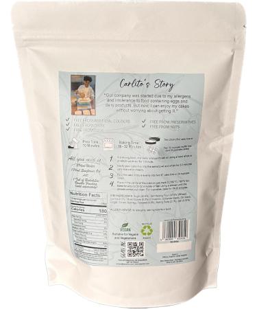 Bake4Lov Ltd Plant-Based Carrot Cake Mix - 647g - Buy Online on GoSupps.com