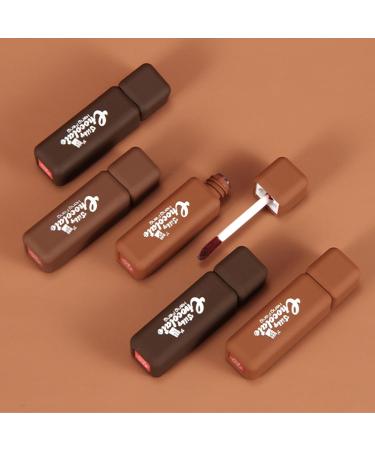 3Pcs Matte Liquid Lipstick Kit - Long Lasting Waterproof Lip Tint Gift Set for Girls & Women - Perfect Pigmented Lip Makeup - Buy Online on GoSupps.com