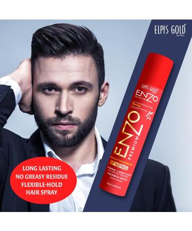 E Premium Hair Spray 420ml - Curl Enhancing With Flexible Hold Long Lasting No Greasy Residue | All-Day Shine | Suitable for All Hair Types | Weatherproof Styling Solution - Buy Online on GoSupps.com