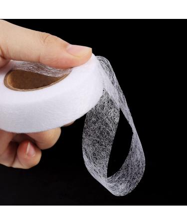 4 Rolls Iron-on Hemming Tape for Clothes Repairing - 0.4/0.8/1.2/1.6inch Fabric Fusing Tape - No Sew Hemming Tape for Pants, Jeans, Skirts - 27yard White Rolls - Buy Online on GoSupps.com