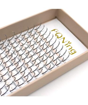 FQNing Glitter Silver Spike Lash Extensions 11mm-16mm - Perfect for Daily Wear, Parties & Weddings - Buy Online on GoSupps.com