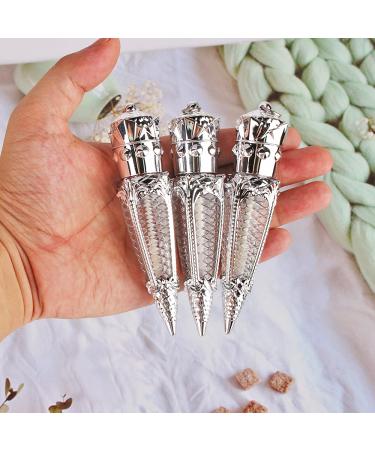 15pcs 4ml Silver Crown Lip Gloss Tubes - Keychain Lip Gloss Containers for Small Business - Buy Online on GoSupps.com